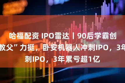哈福配资 IPO雷达丨90后学霸创业获“大疆教父”力挺，卧安机器人冲刺IPO，3年累亏超1亿