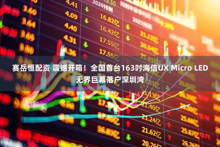 赛岳恒配资 震撼开箱！全国首台163吋海信UX Micro LED无界巨幕落户深圳湾