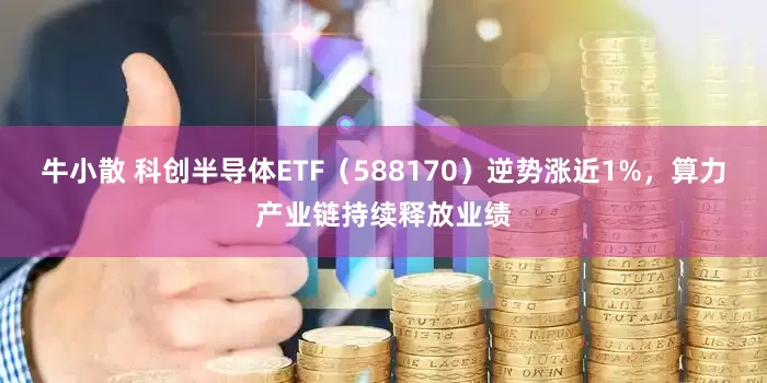 牛小散 科创半导体ETF（588170）逆势涨近1%，算力产业链持续释放业绩