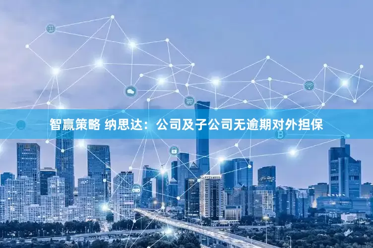 智赢策略 纳思达：公司及子公司无逾期对外担保